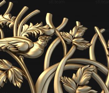 3D модель Райская птичка (STL)